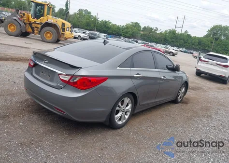 2012 Hyundai Sonata Limited из США, поврежденный, VIN 5NPEC4AC4CH437603